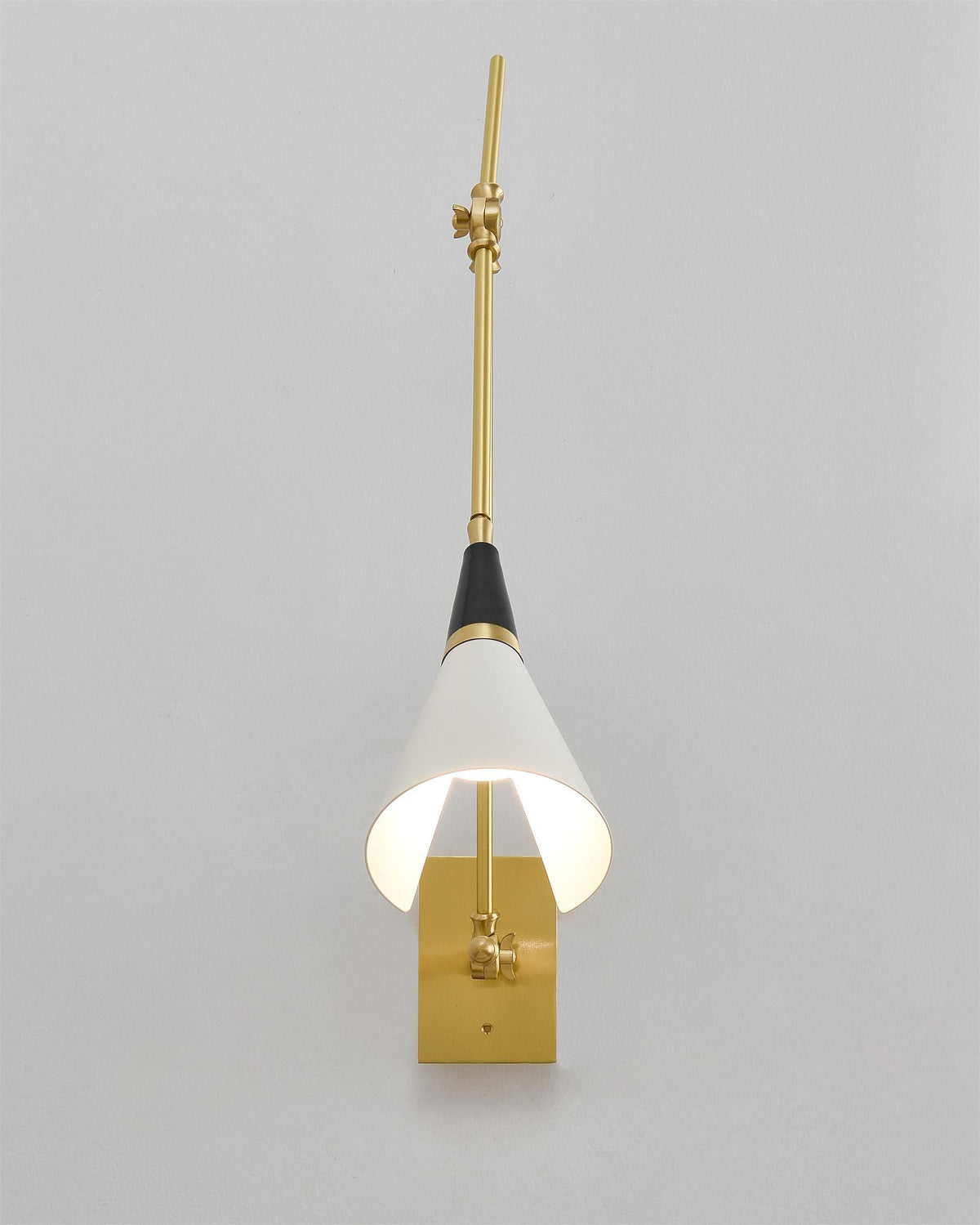 Isro vintage industriel glasvæglampe