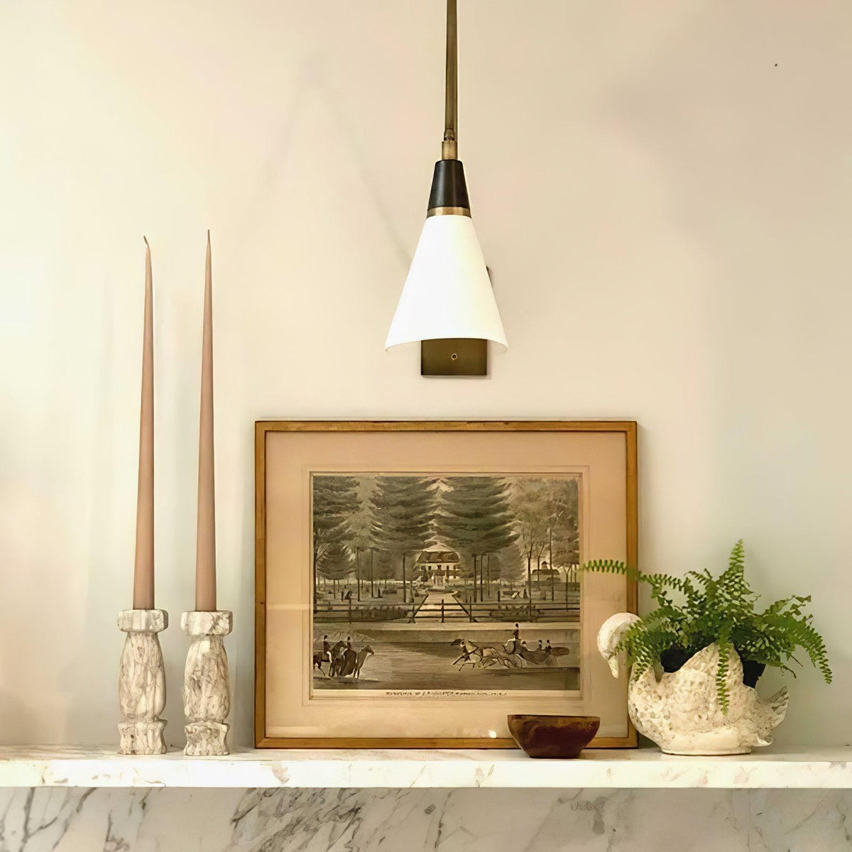 Isro vintage industriel glasvæglampe