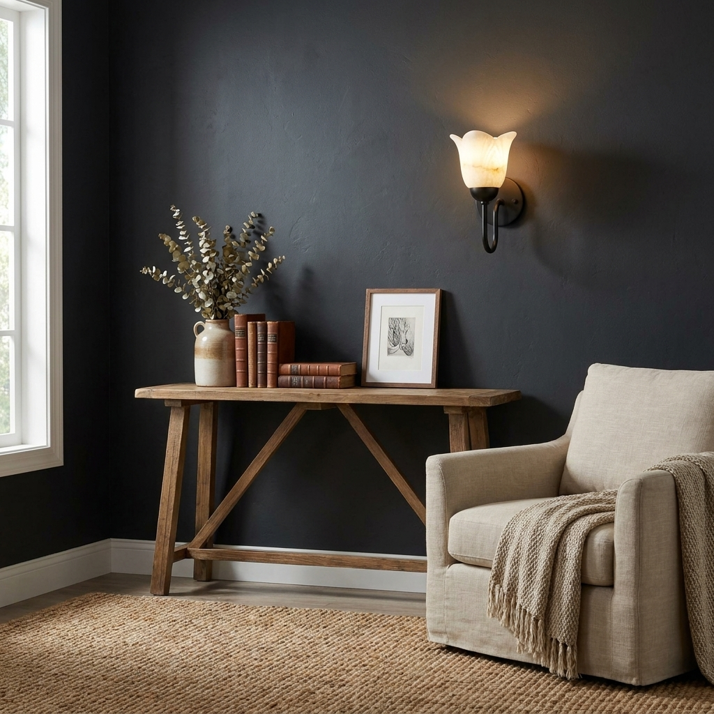 Bexford Alabaster Wall Sconce