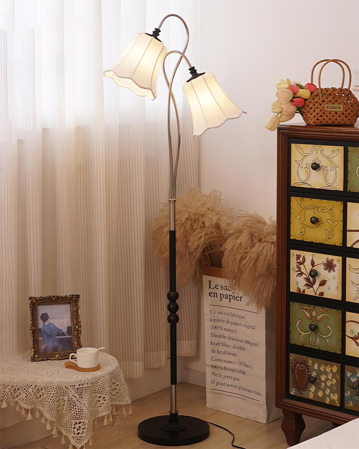Tuliple-gulvlampe