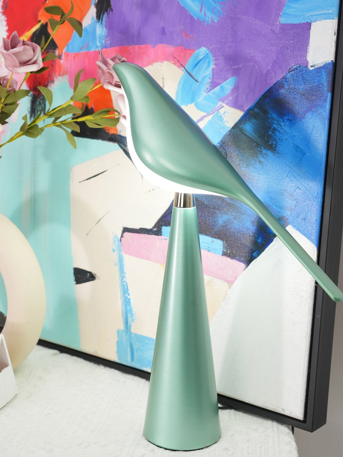 Selenaine moderne bordlampe
