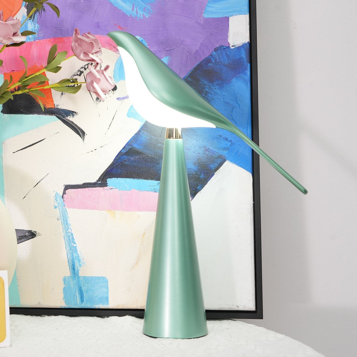 Selenaine moderne bordlampe