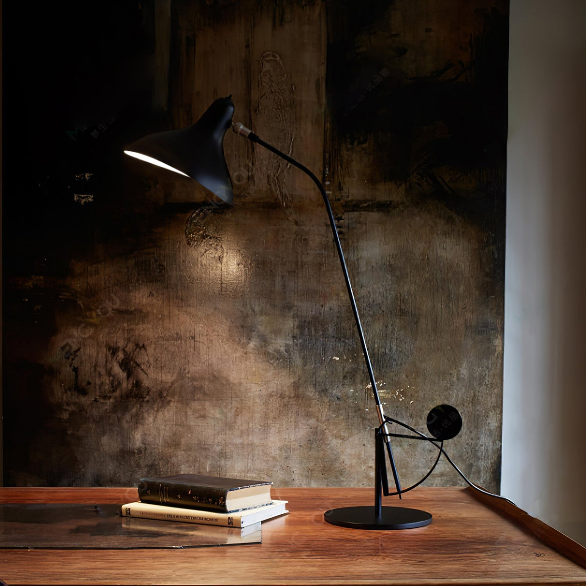 Sfera industriell bordslampa