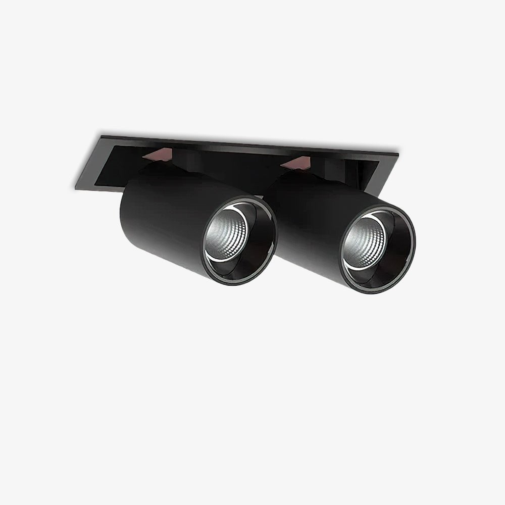 Dia loftlampe med sort spotlight til stuen