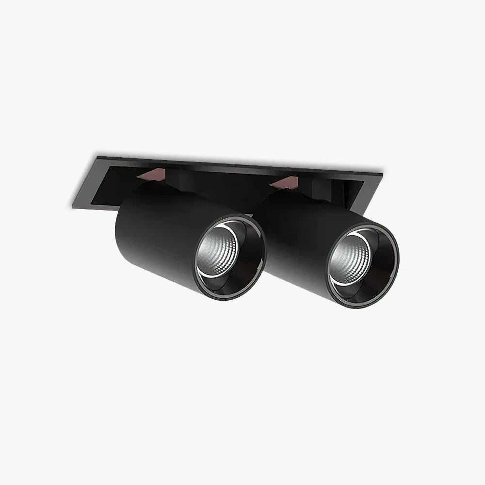 Dia loftlampe med sort spotlight til stuen