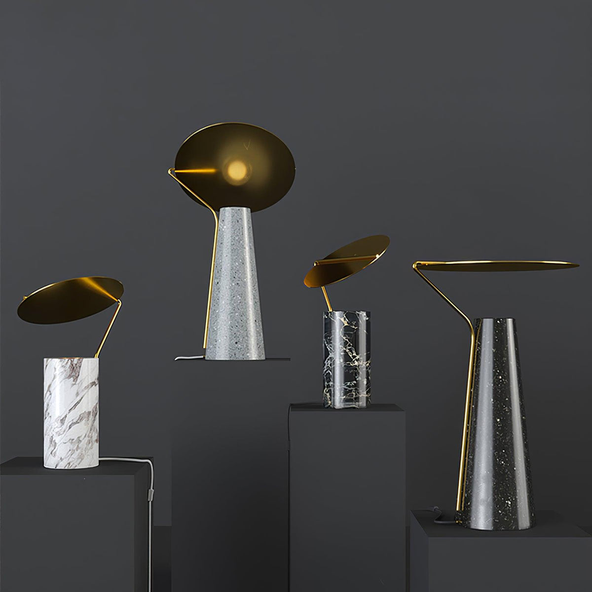 Lumos marmorbordlampe