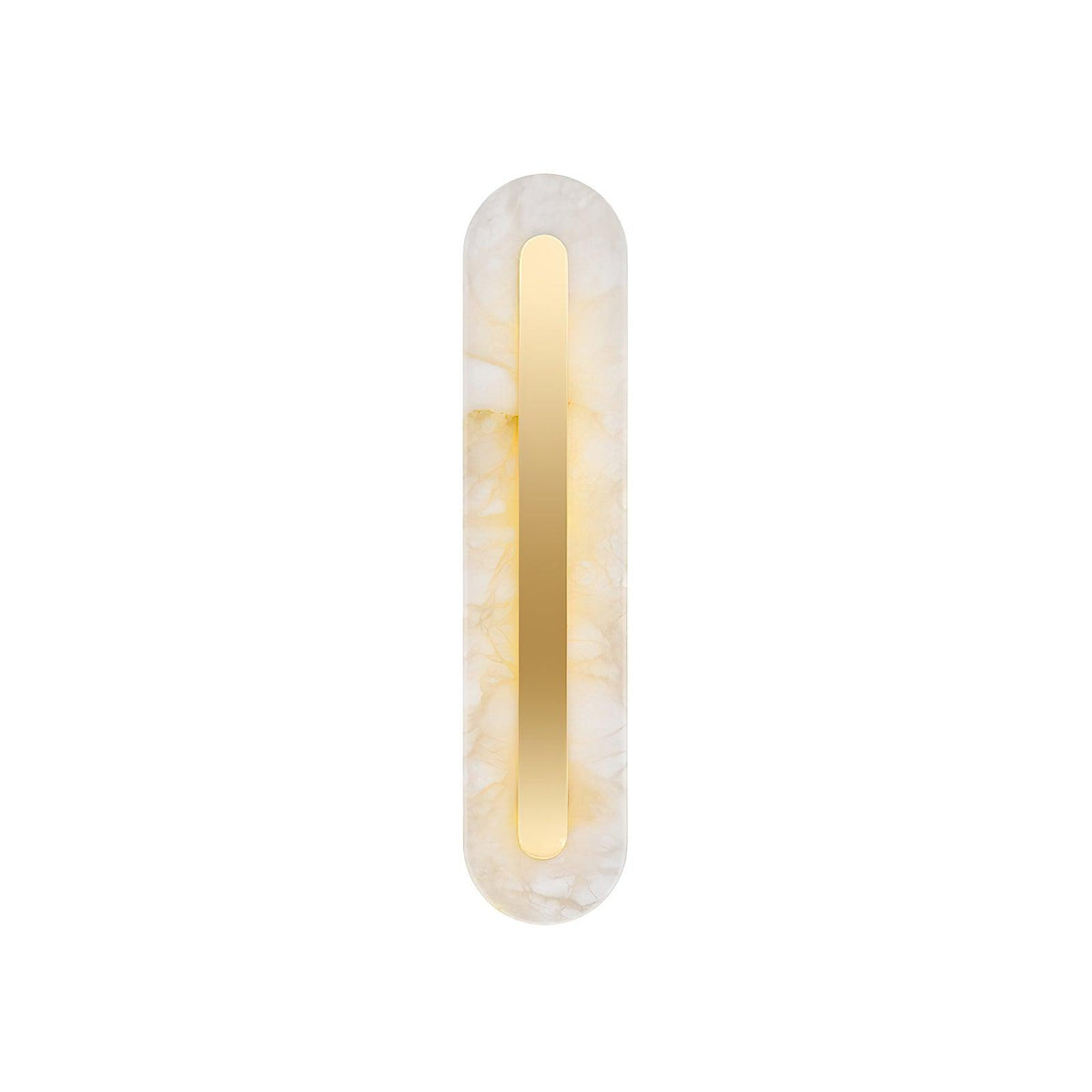 Selvia minimalistisk vägglampa i alabaster