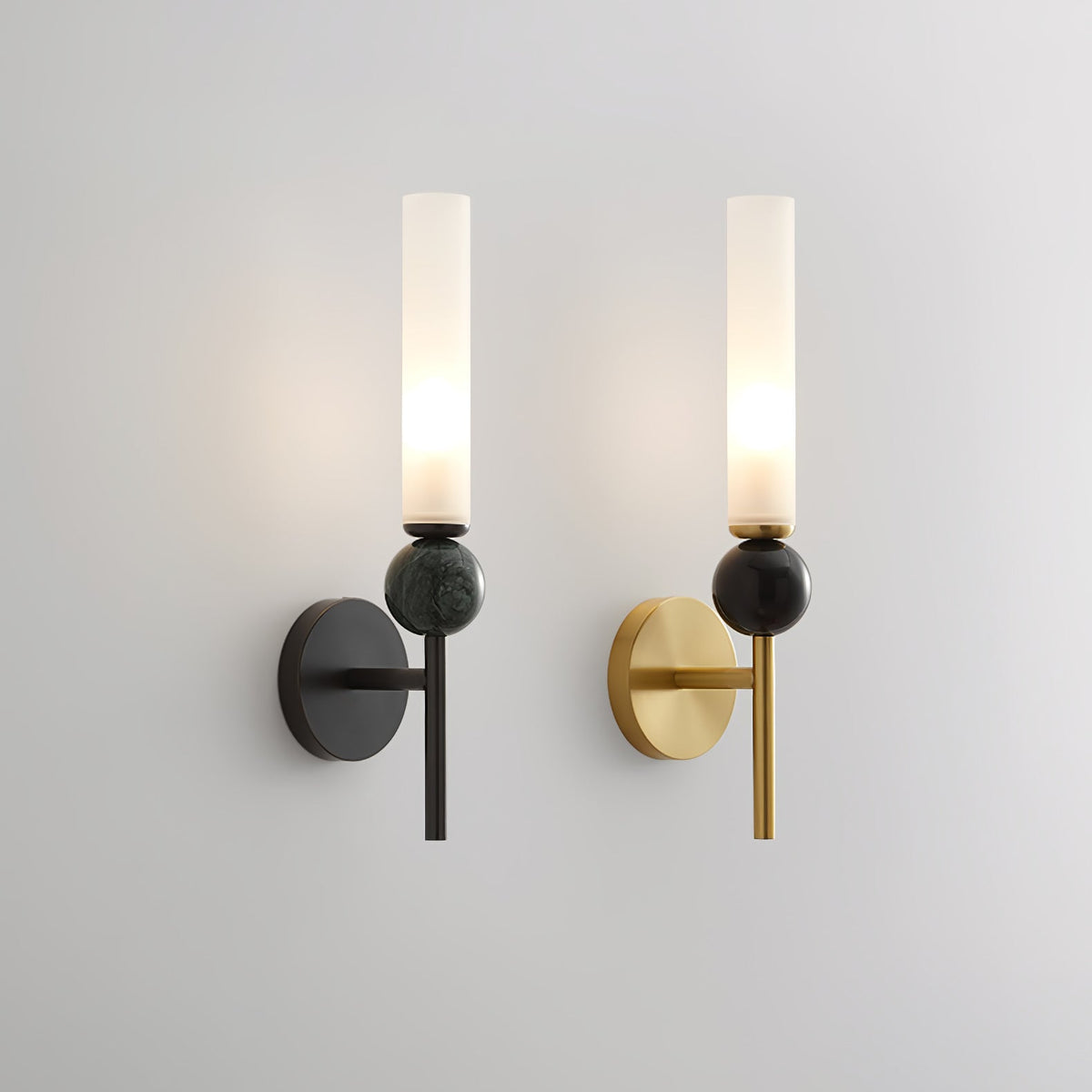 Dulane modern minimalistisk vertikal vägglampa i marmor