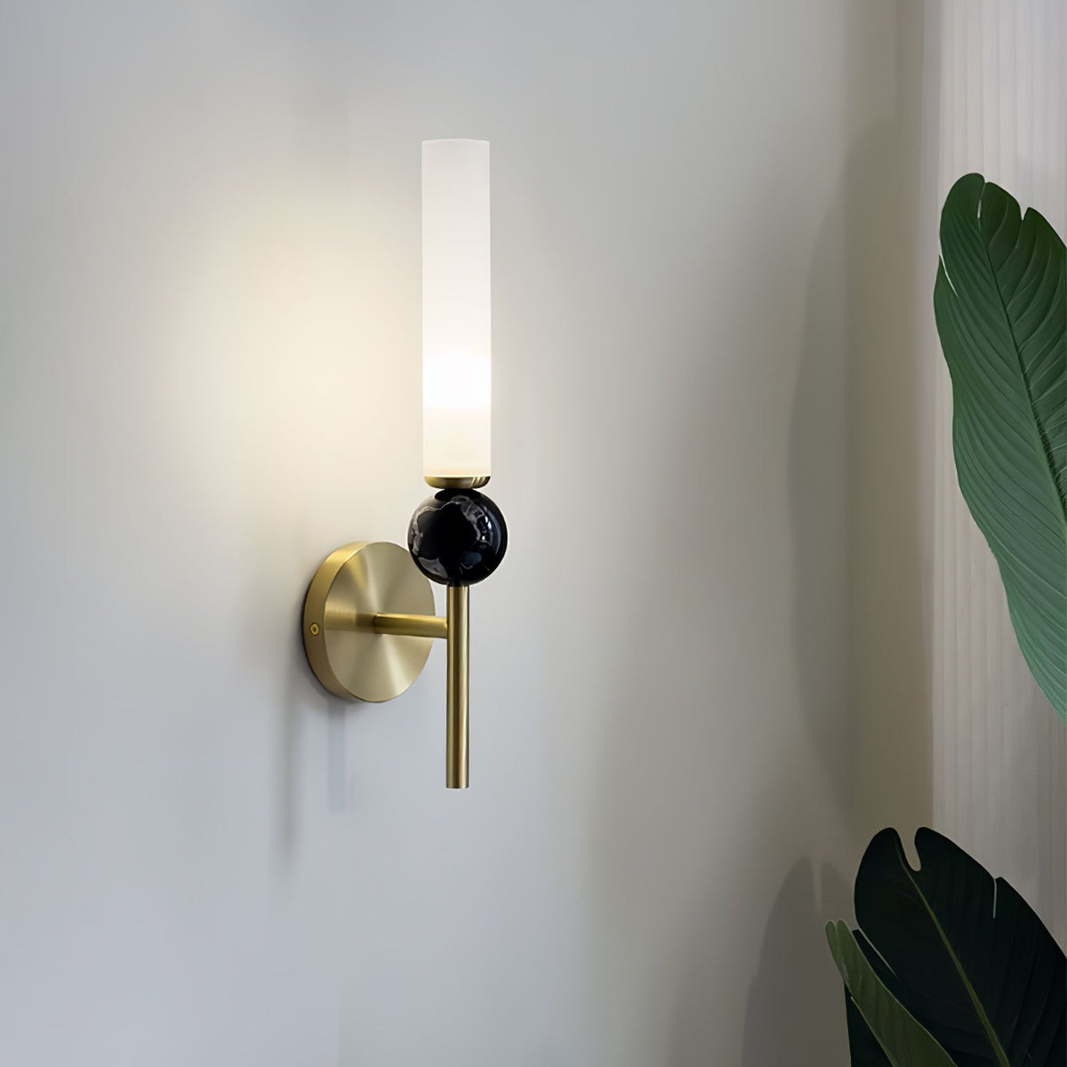 Dulane modern minimalistisk vertikal vägglampa i marmor
