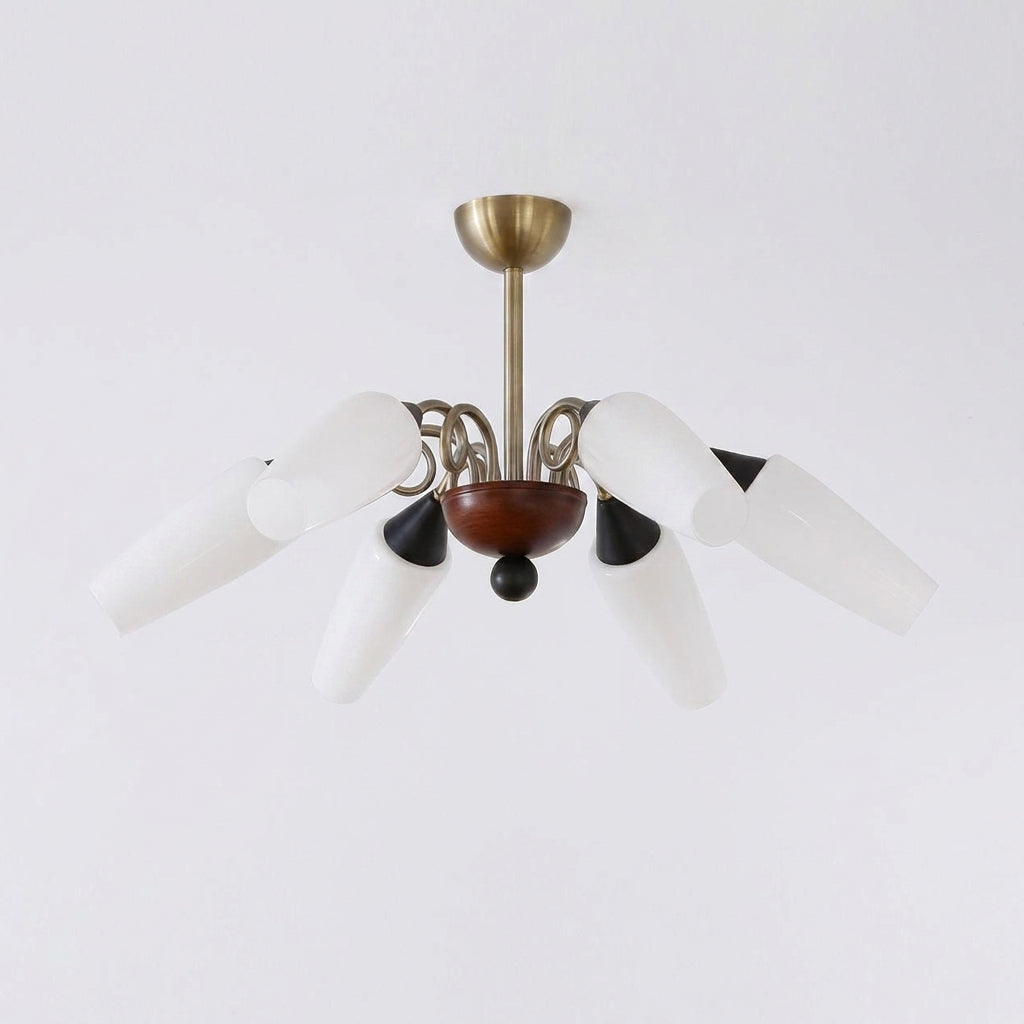 Candeeiro de lustre em latão Casenira