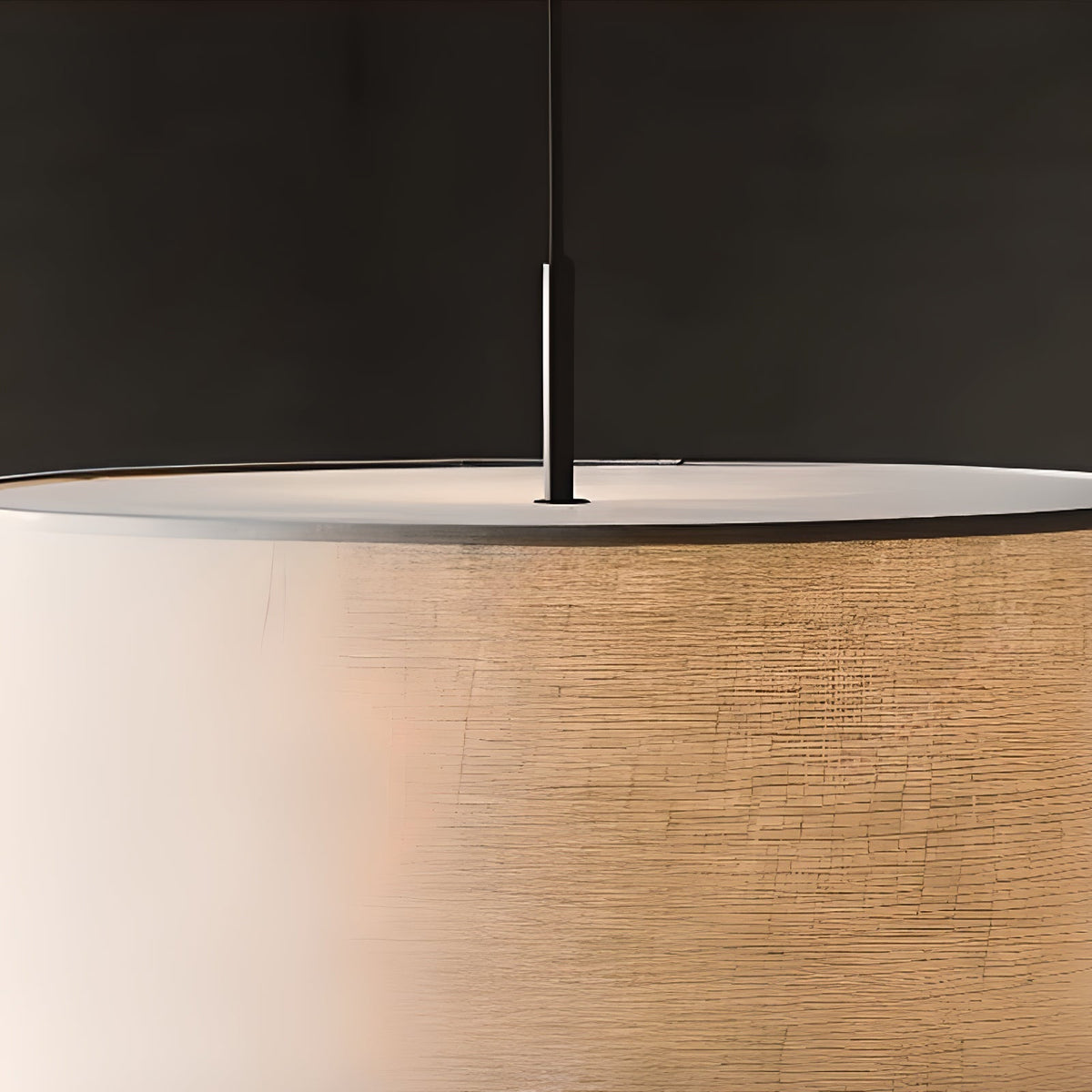 Ulphaa moderne minimalistisk pendellampe i stof