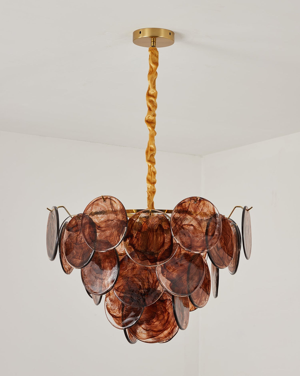 Amber Chandelier