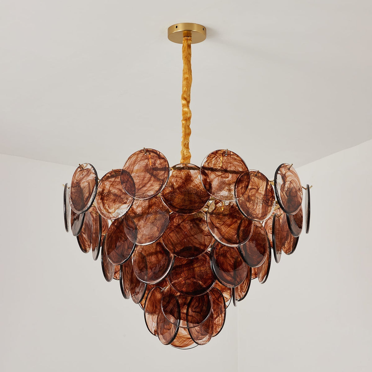 Amber Chandelier