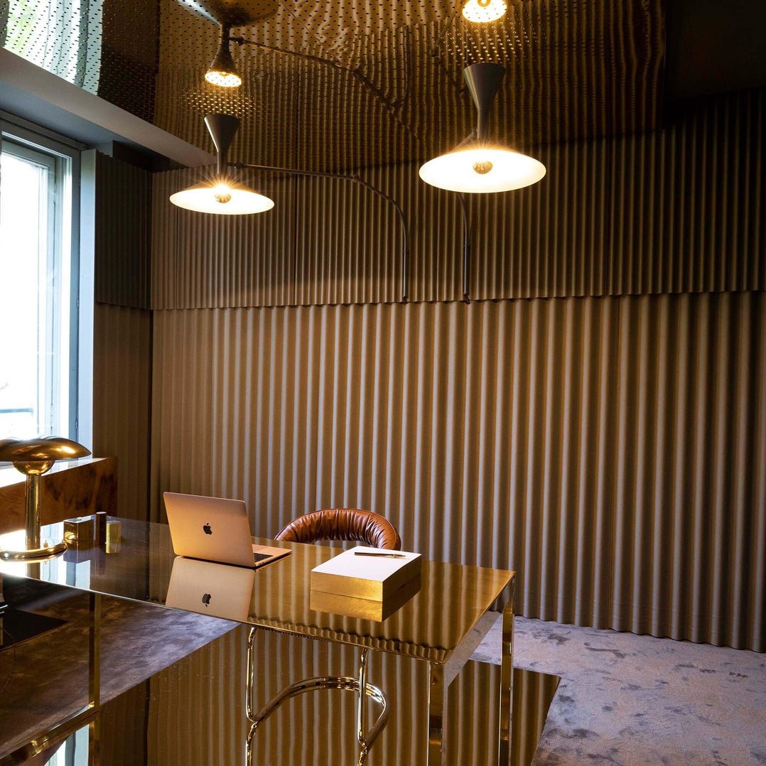 Viraelaria vägglampa Marseille, justerbar
