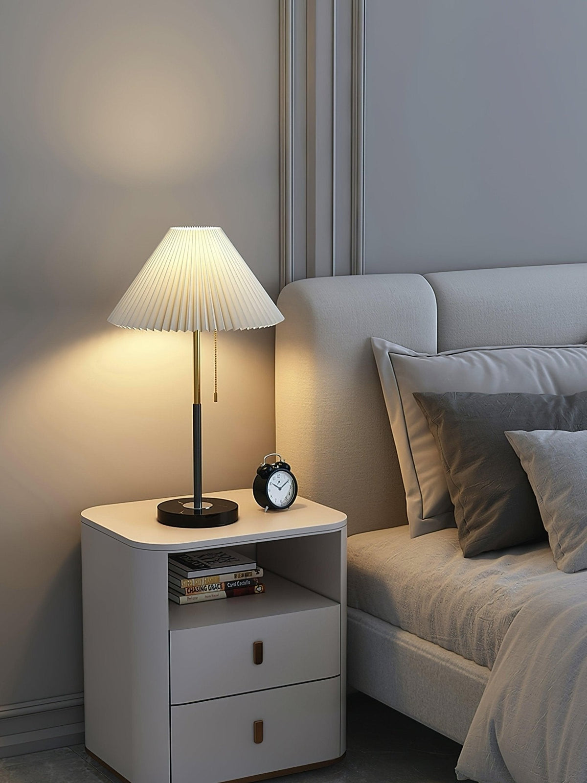 Divo minimalistisk marmorbordlampe