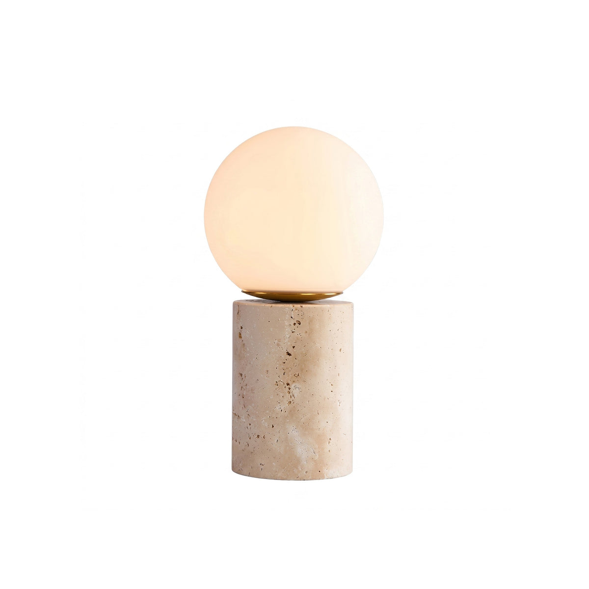 Norinise Stone-bordlampe i travertin
