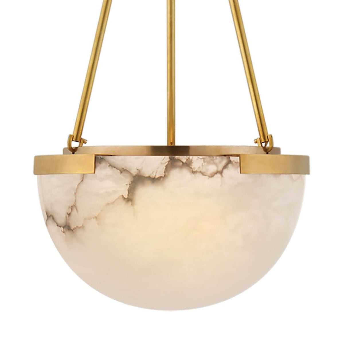 Dione minimalistisk pendellampe i alabast