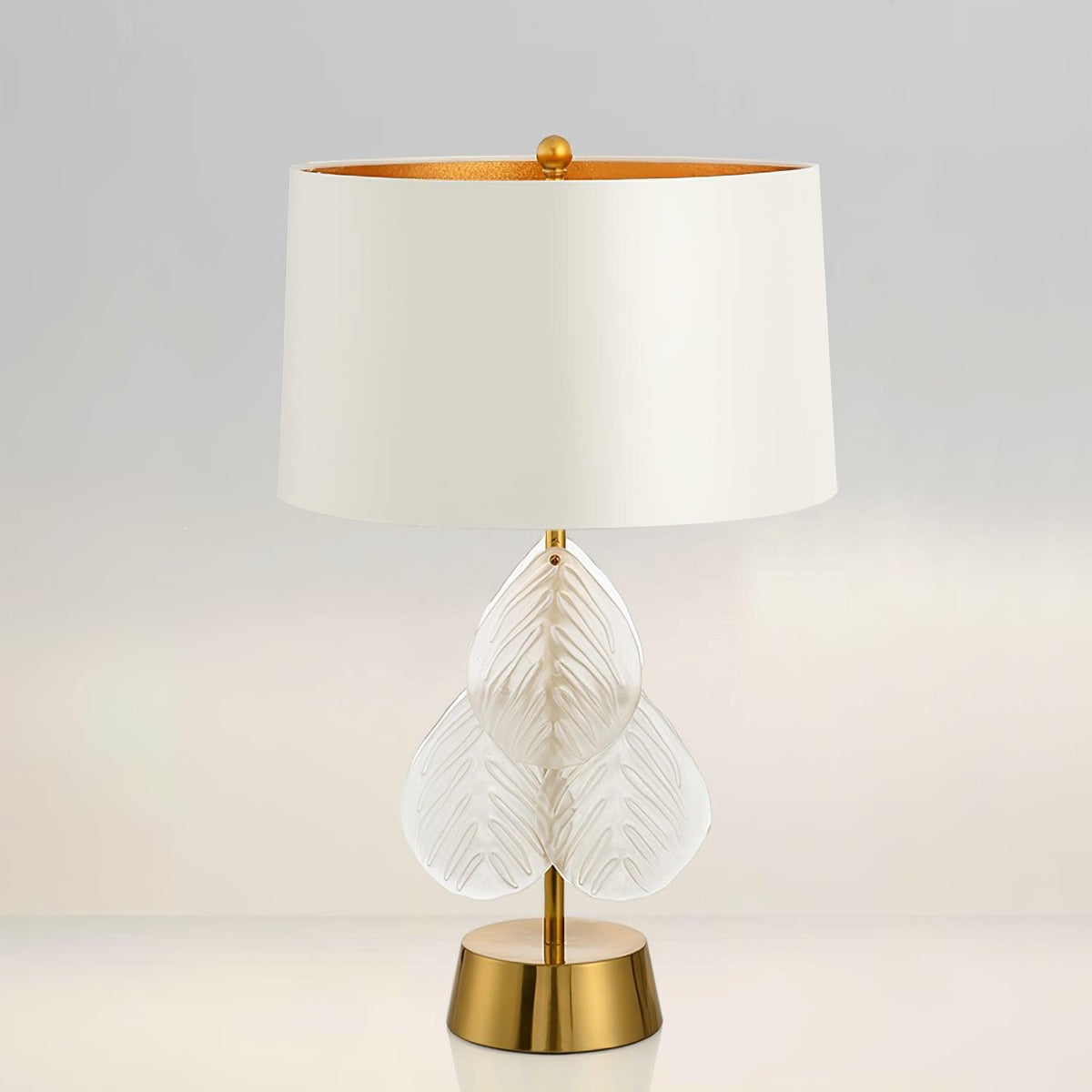 Candeeiro de mesa elegante em vidro Velivaine