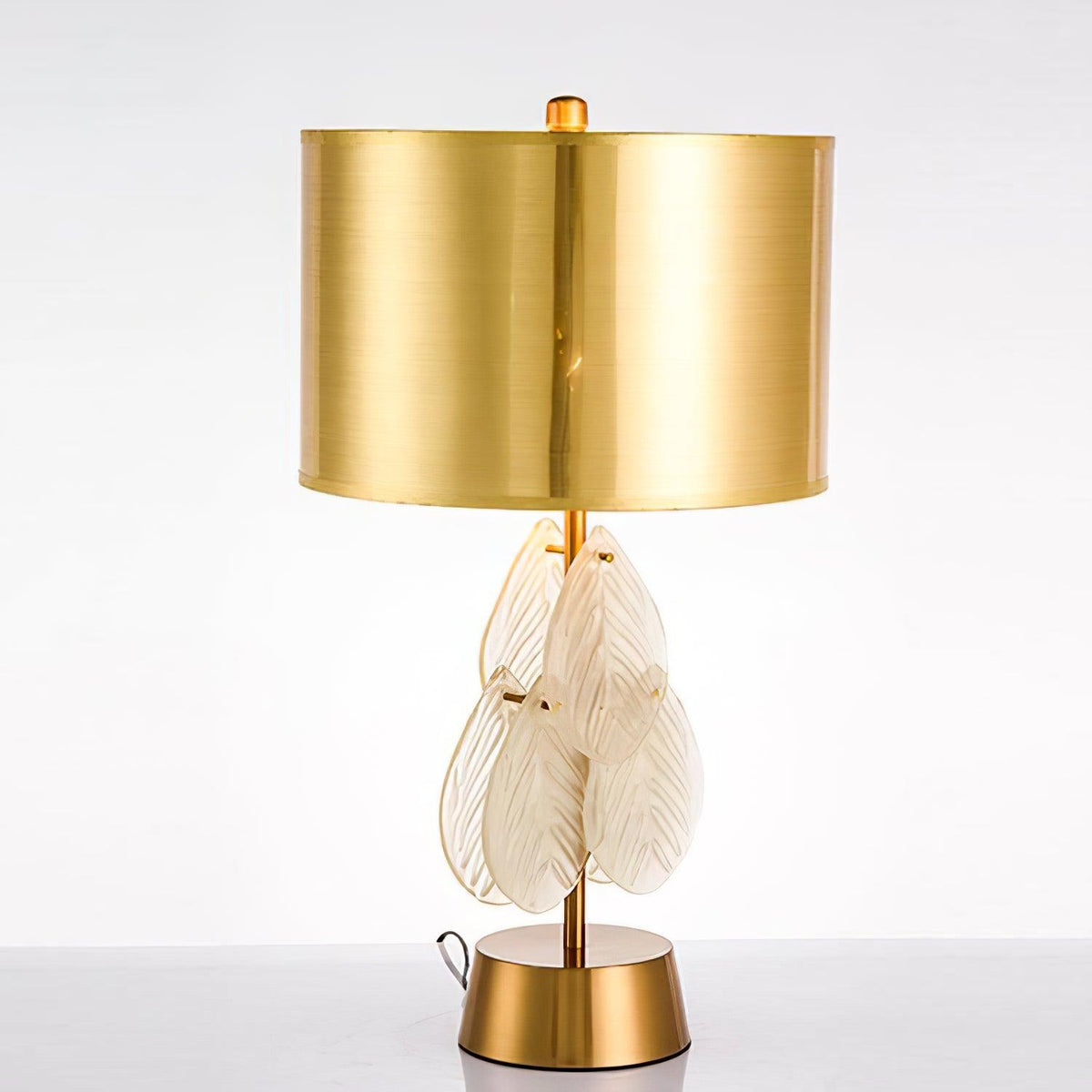 Candeeiro de mesa elegante em vidro Velivaine