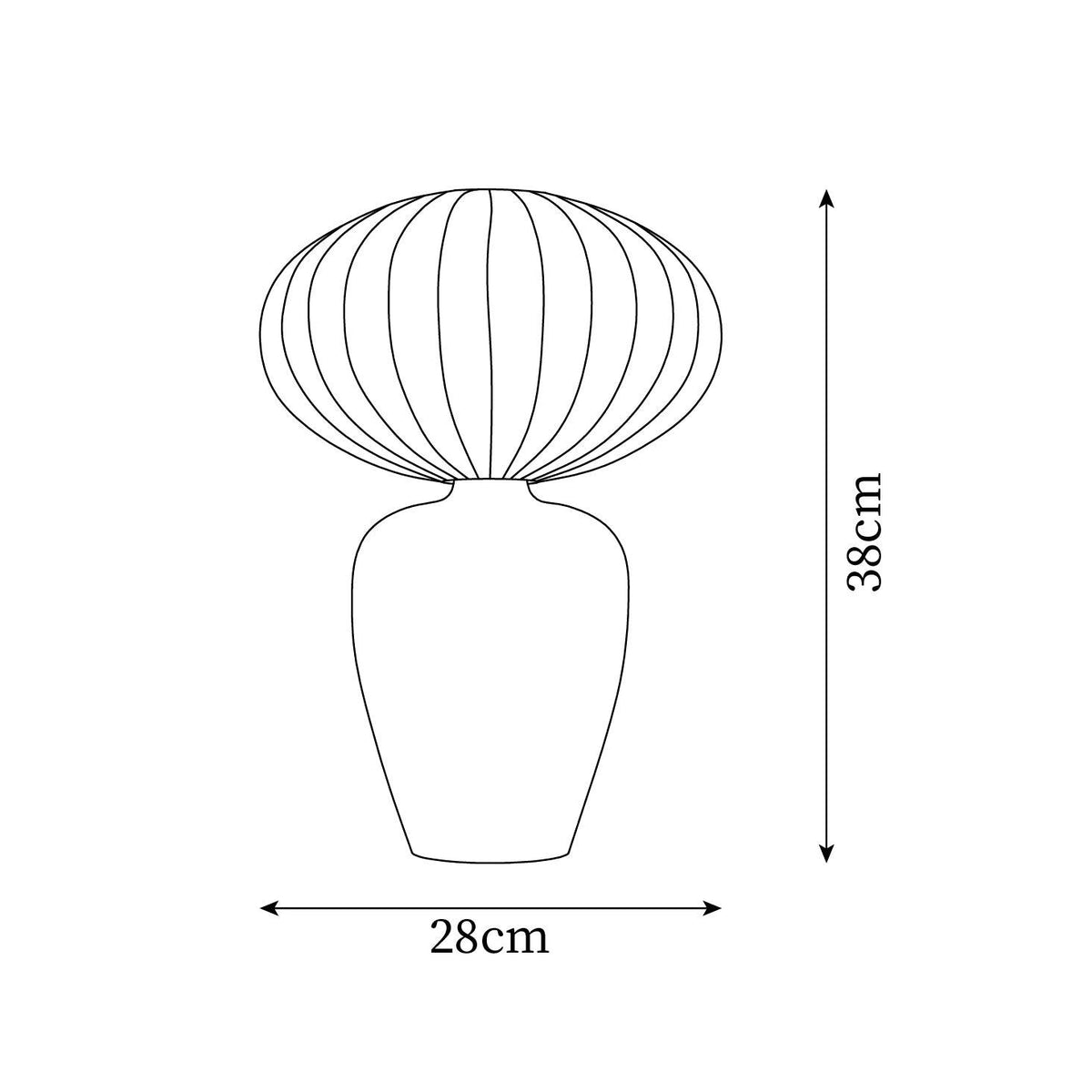 Looly bordlampe