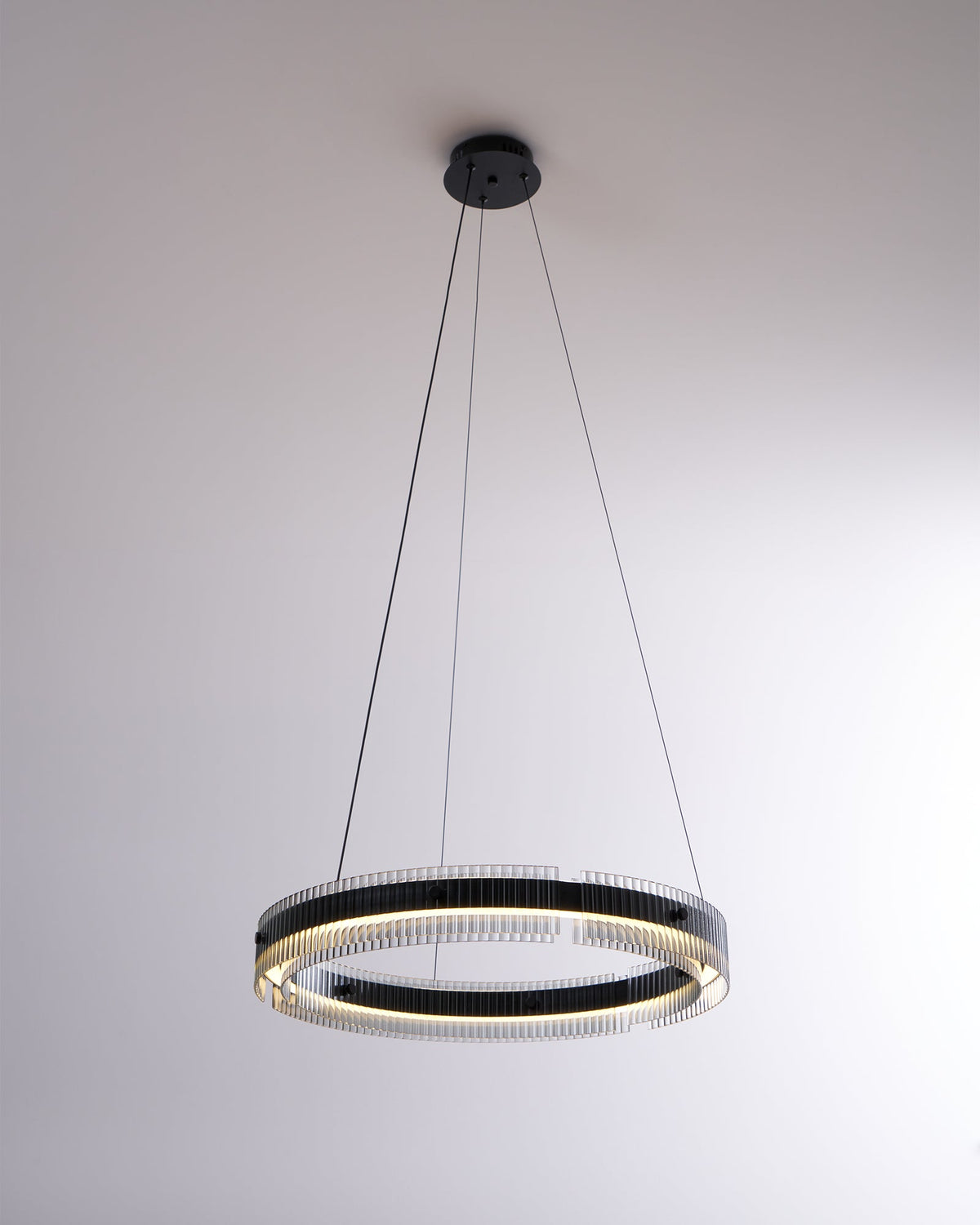 Veliviel minimalistisk LED-ringkrone