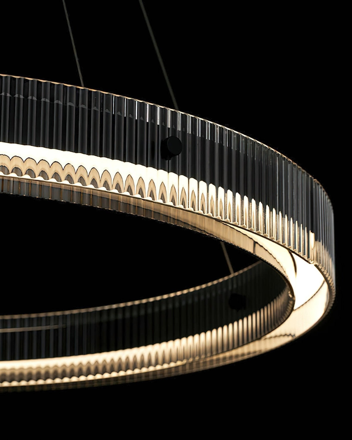 Veliviel minimalistisk LED-ringkrone