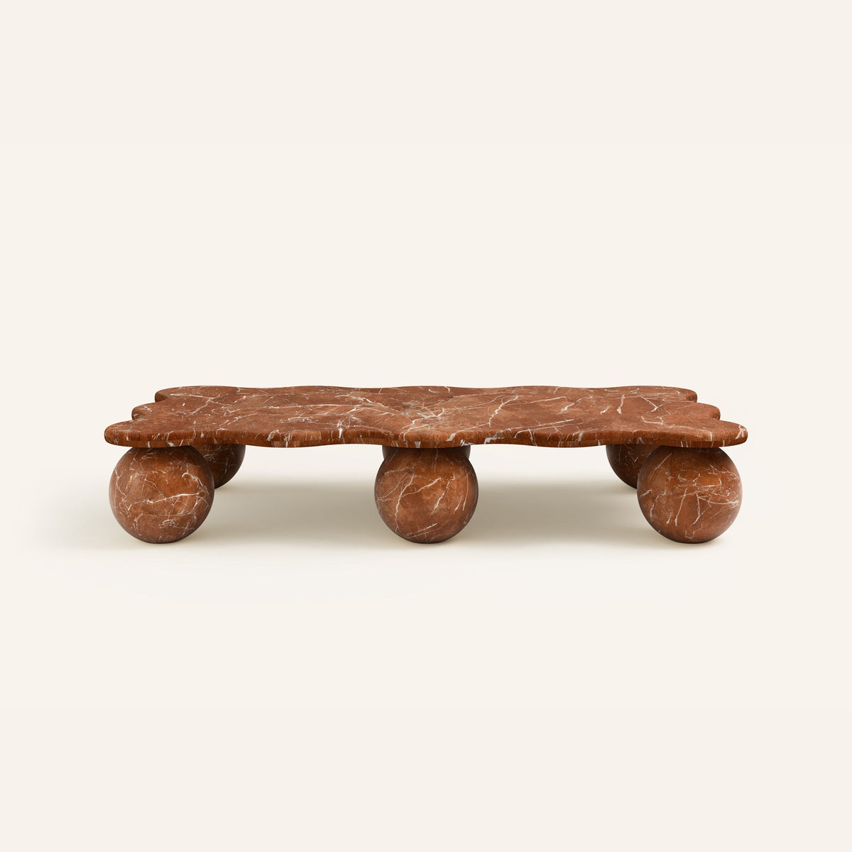Mesa sofabord i rullestenssten