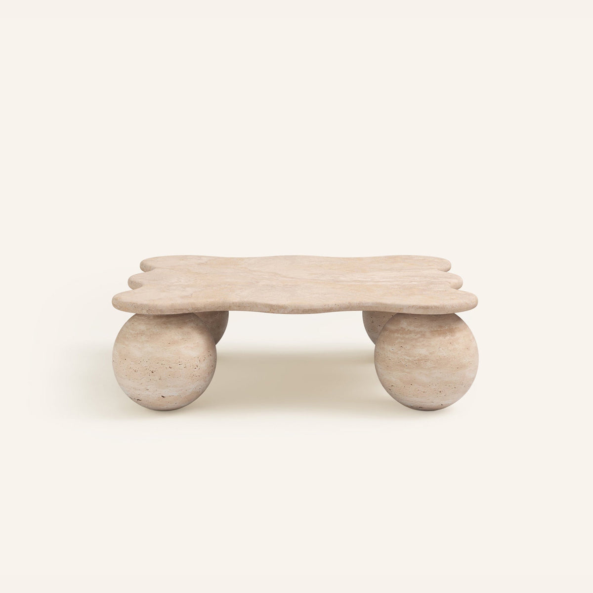Mesa sofabord i rullestenssten