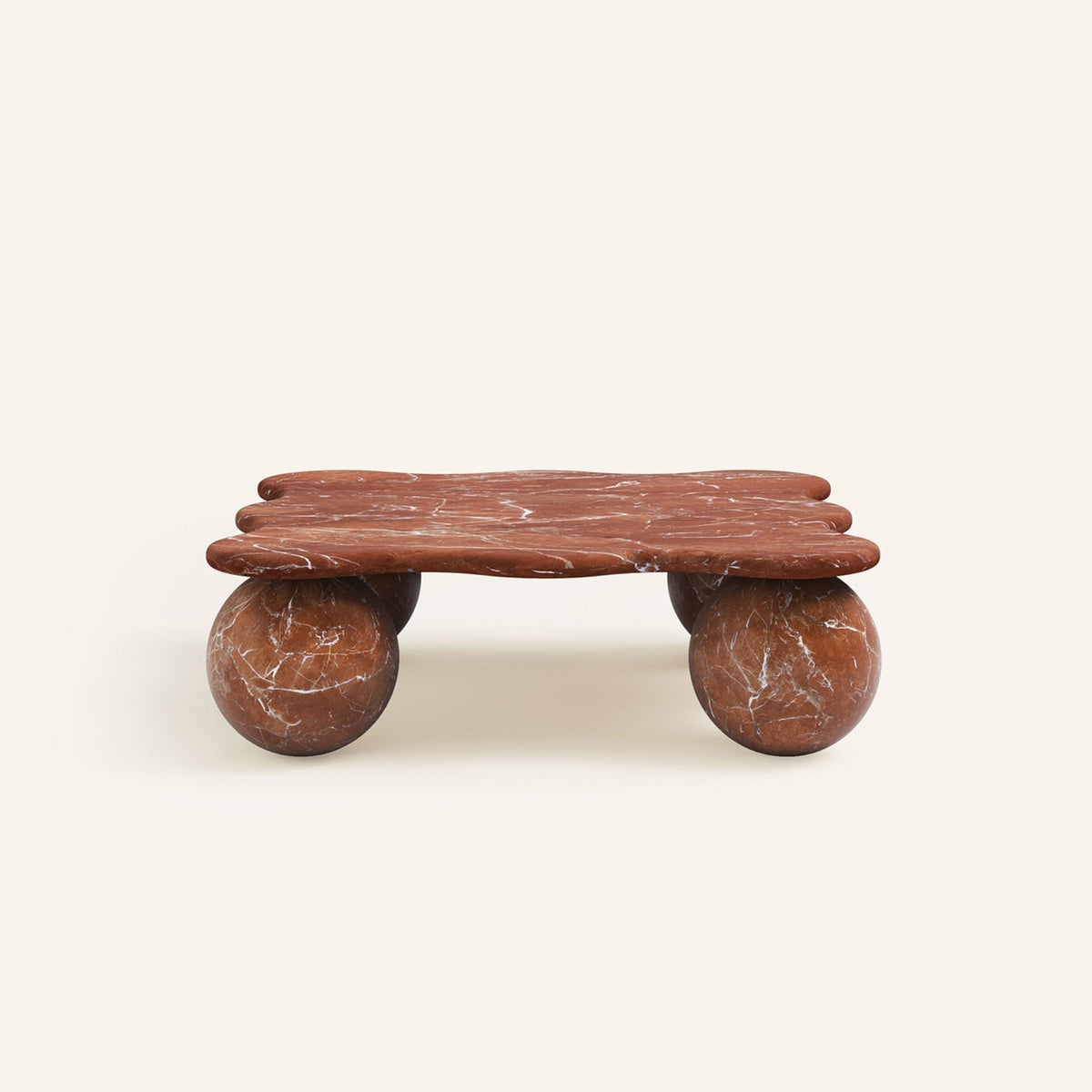 Mesa sofabord i rullestenssten