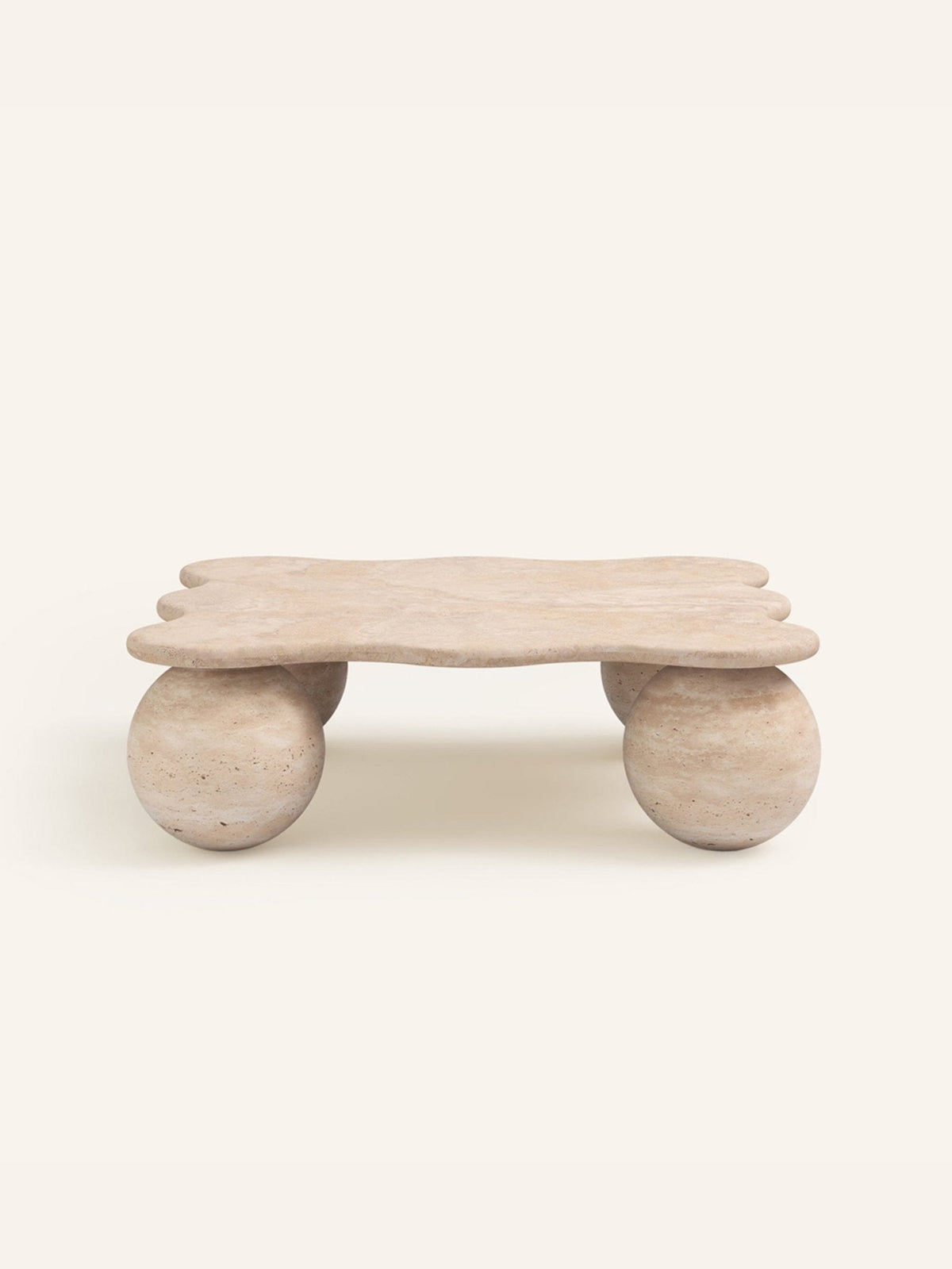 Mesa sofabord i rullestenssten