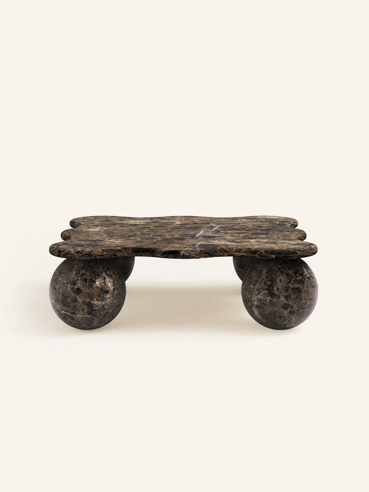 Mesa sofabord i rullestenssten