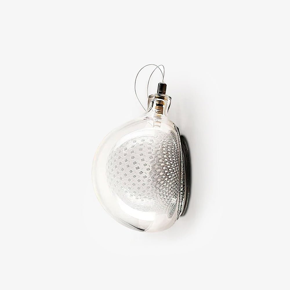 Candeeiro de parede Sostor premium, de estilo nórdico e artístico, em vidro e metal