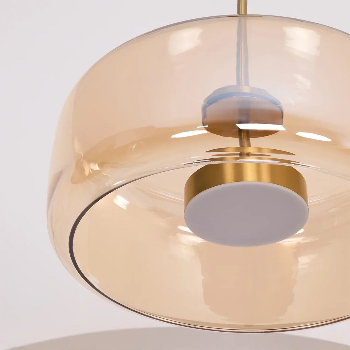 Lioren Pendant Light Morden Glass Clear/Smoky/Amber