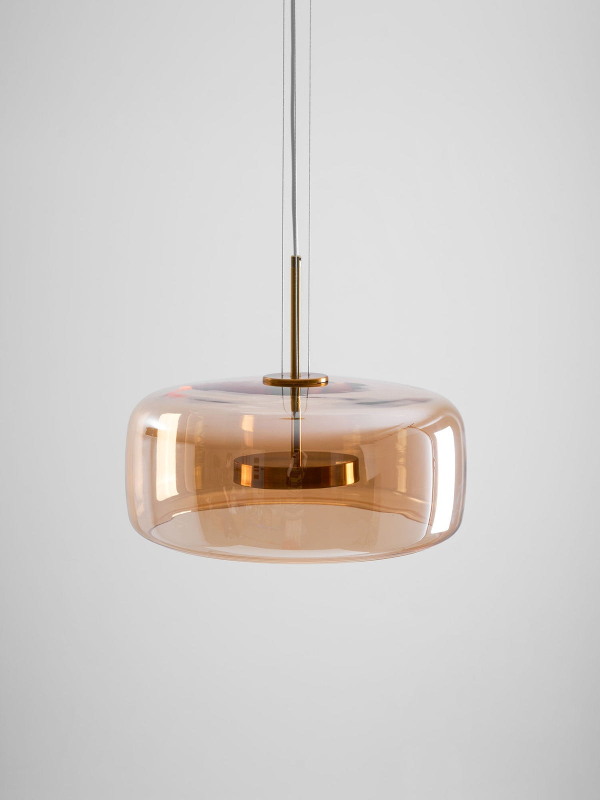 Obsidian moderne glaspendel