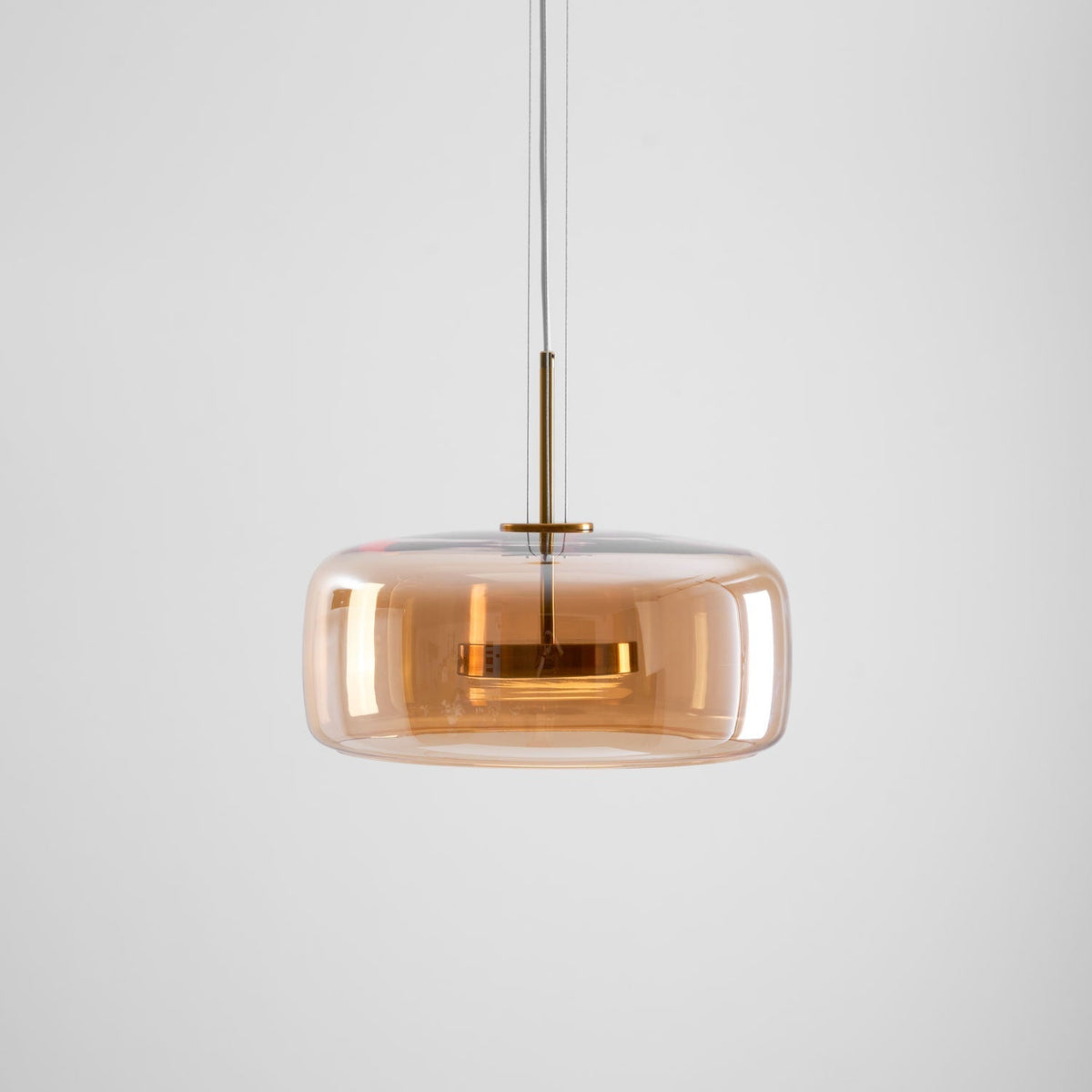 Obsidian moderne glaspendel