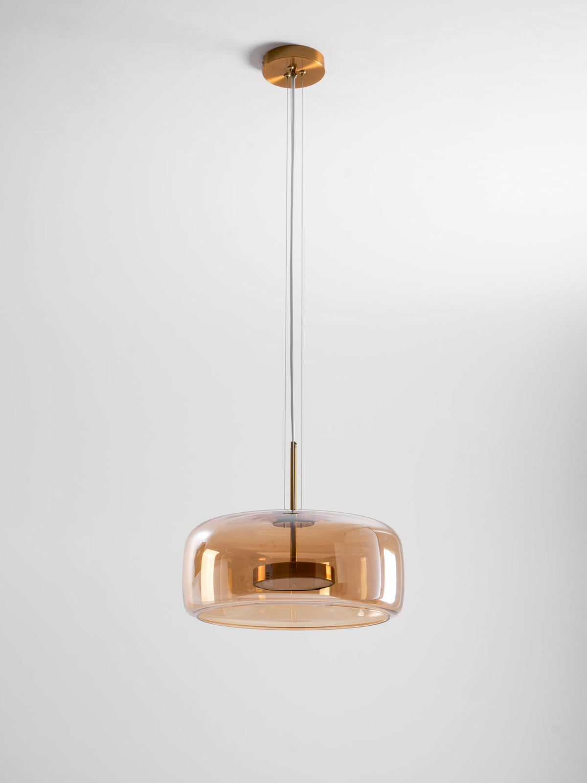 Obsidian moderne glaspendel