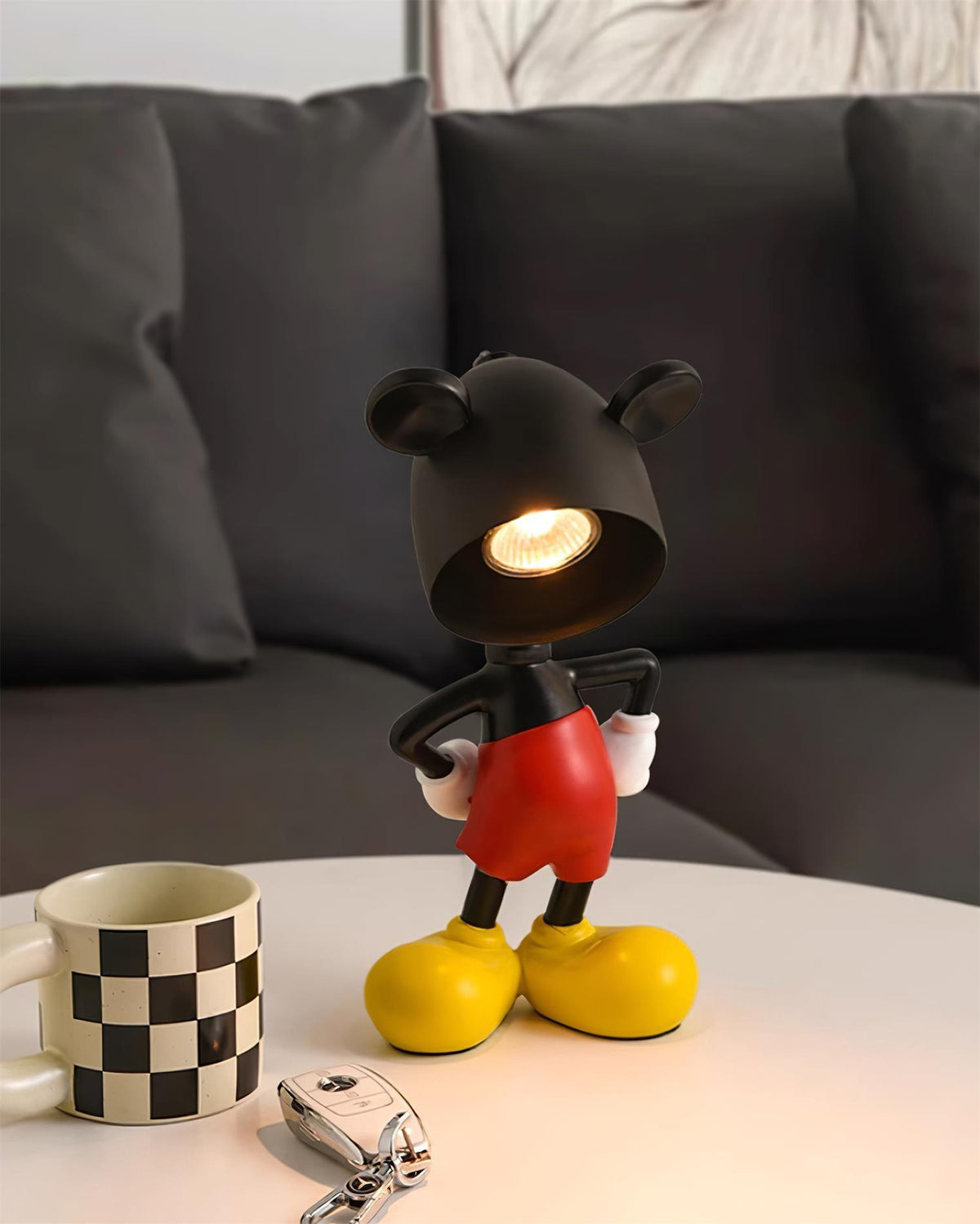 Candeeiro aquecedor Mickey