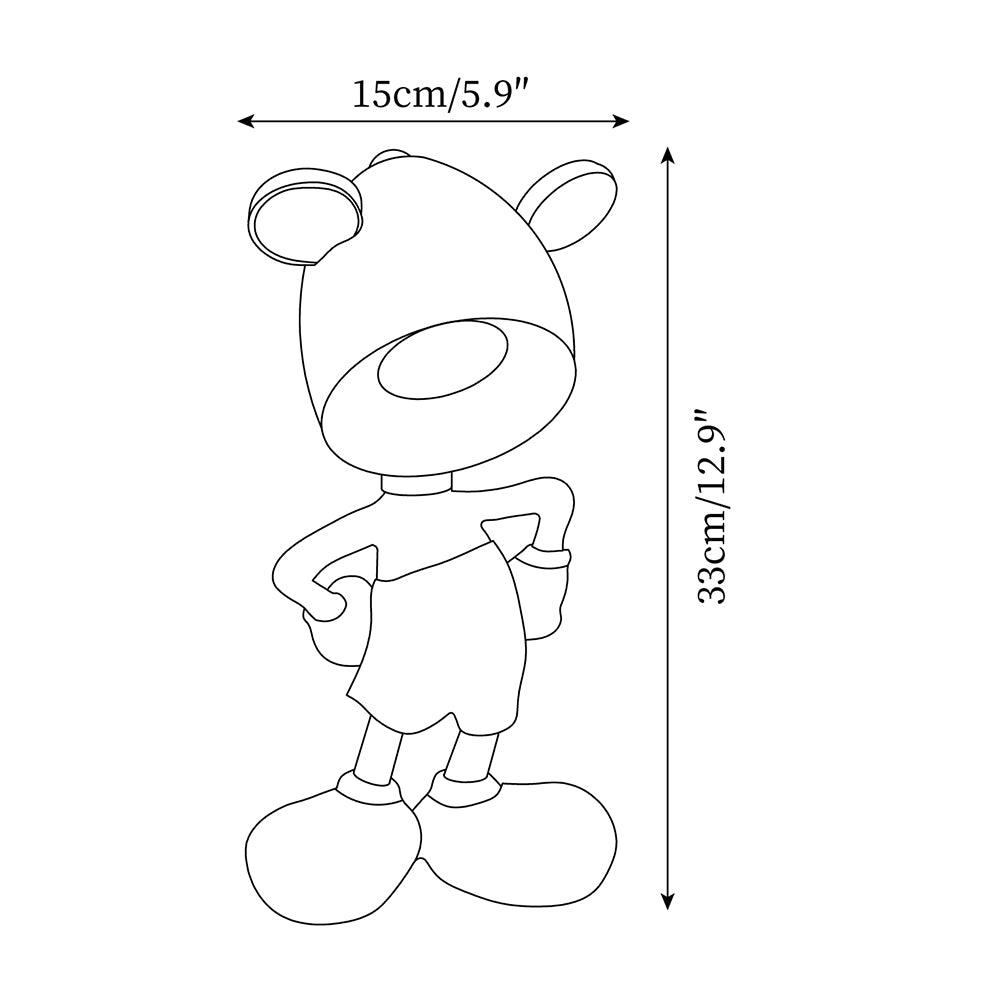 Candeeiro aquecedor Mickey