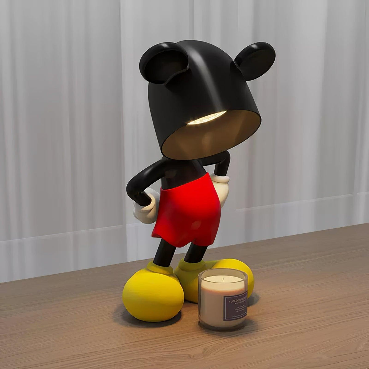 Candeeiro aquecedor Mickey
