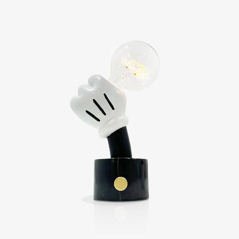 Cosoril tecknad bordslampa med handskar