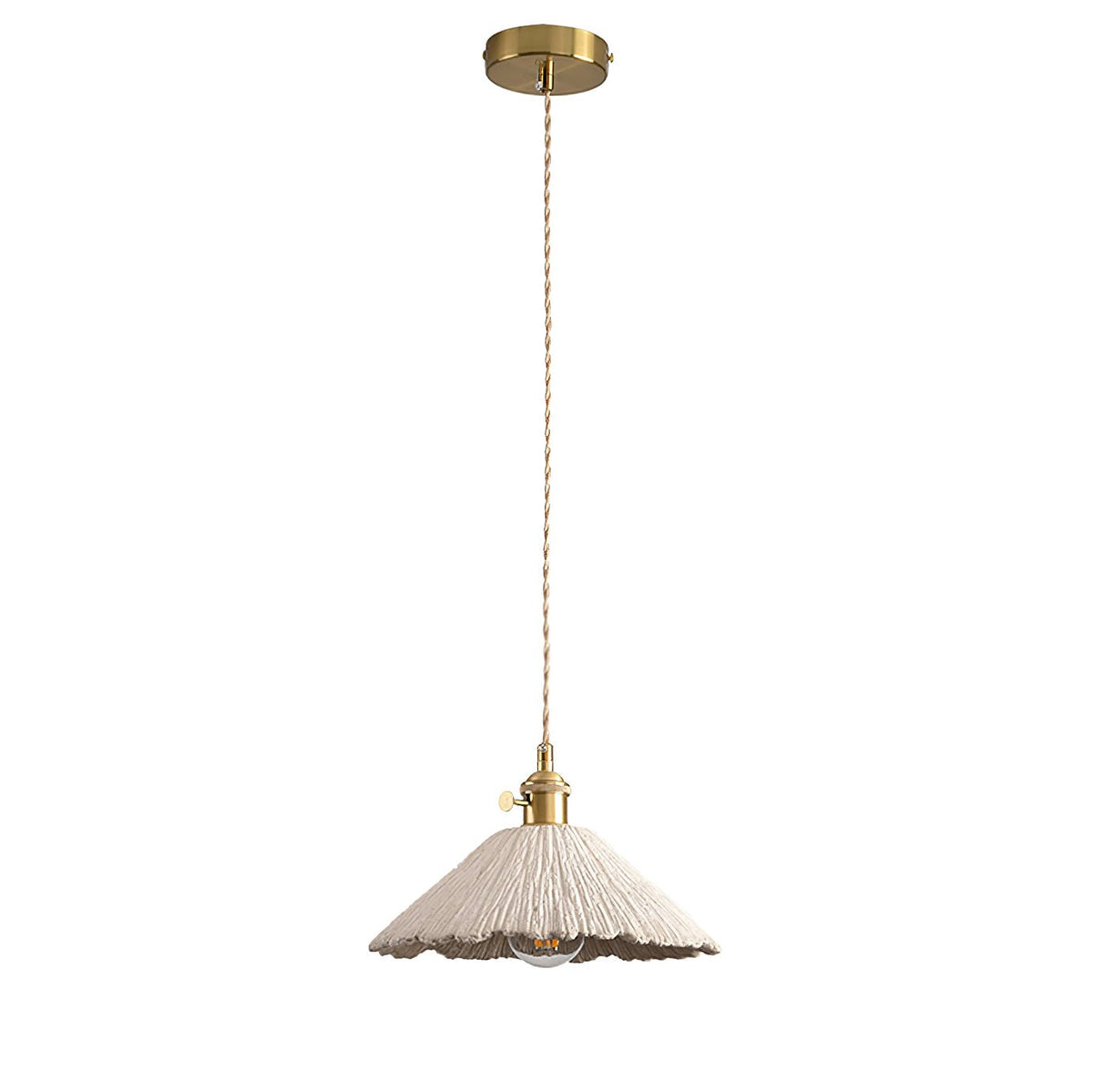 Kirae texturerade pendellampor i cement