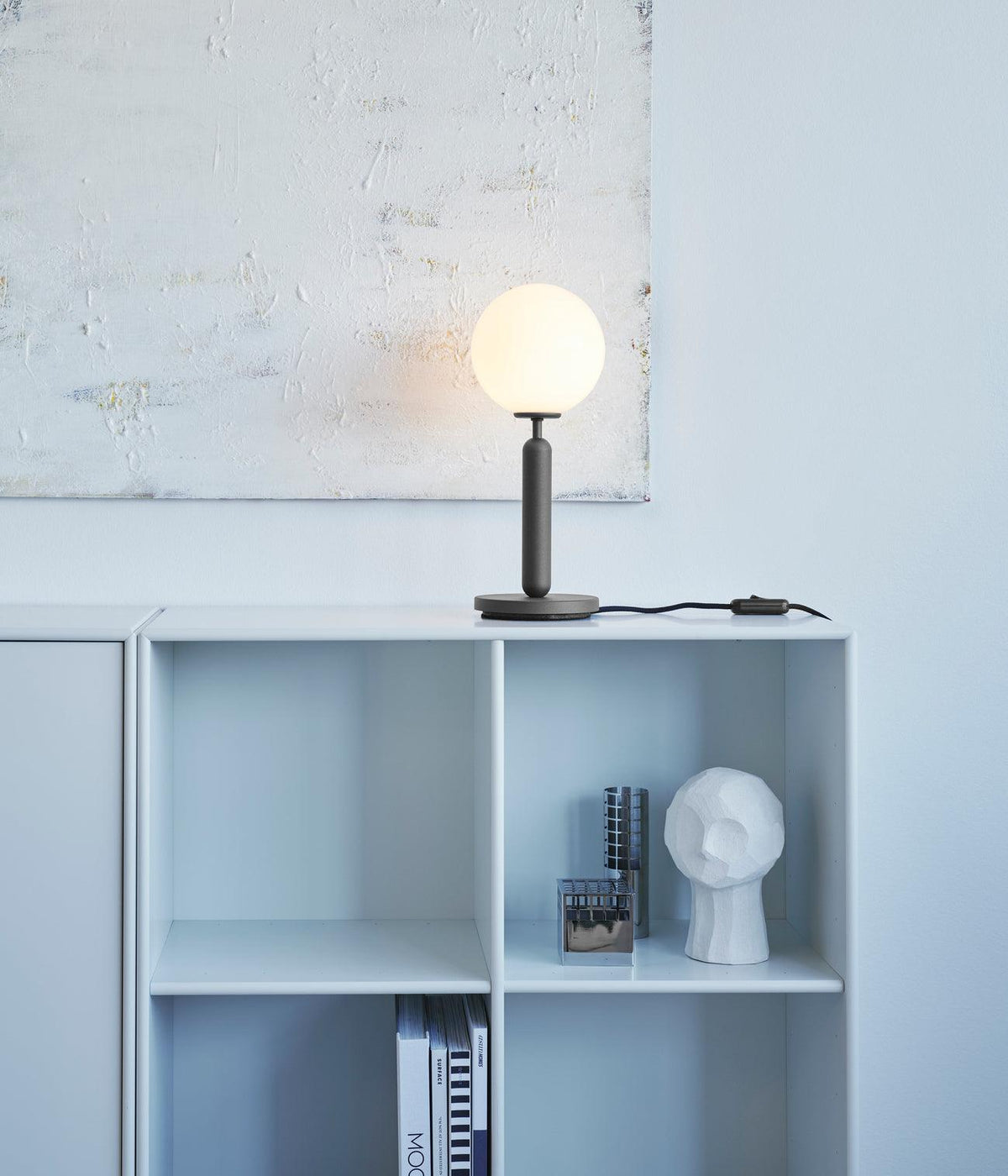Eirelielle-minimalistinen lasipöytävalaisin