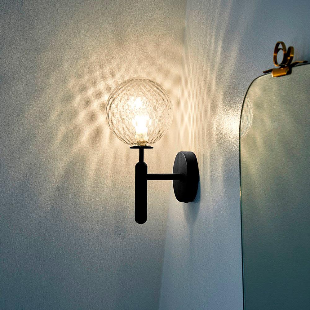 Candeeiro de parede moderno e minimalista em latão Culorara