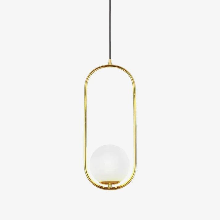Sorveth Contemporary Brass Pendant Light