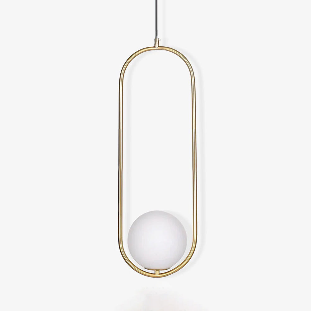 Orieria-messingpendel med moderne ring