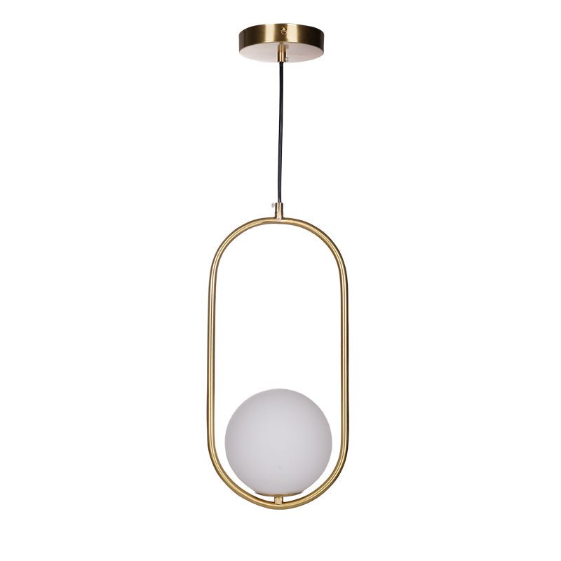 Orieria-messingpendel med moderne ring
