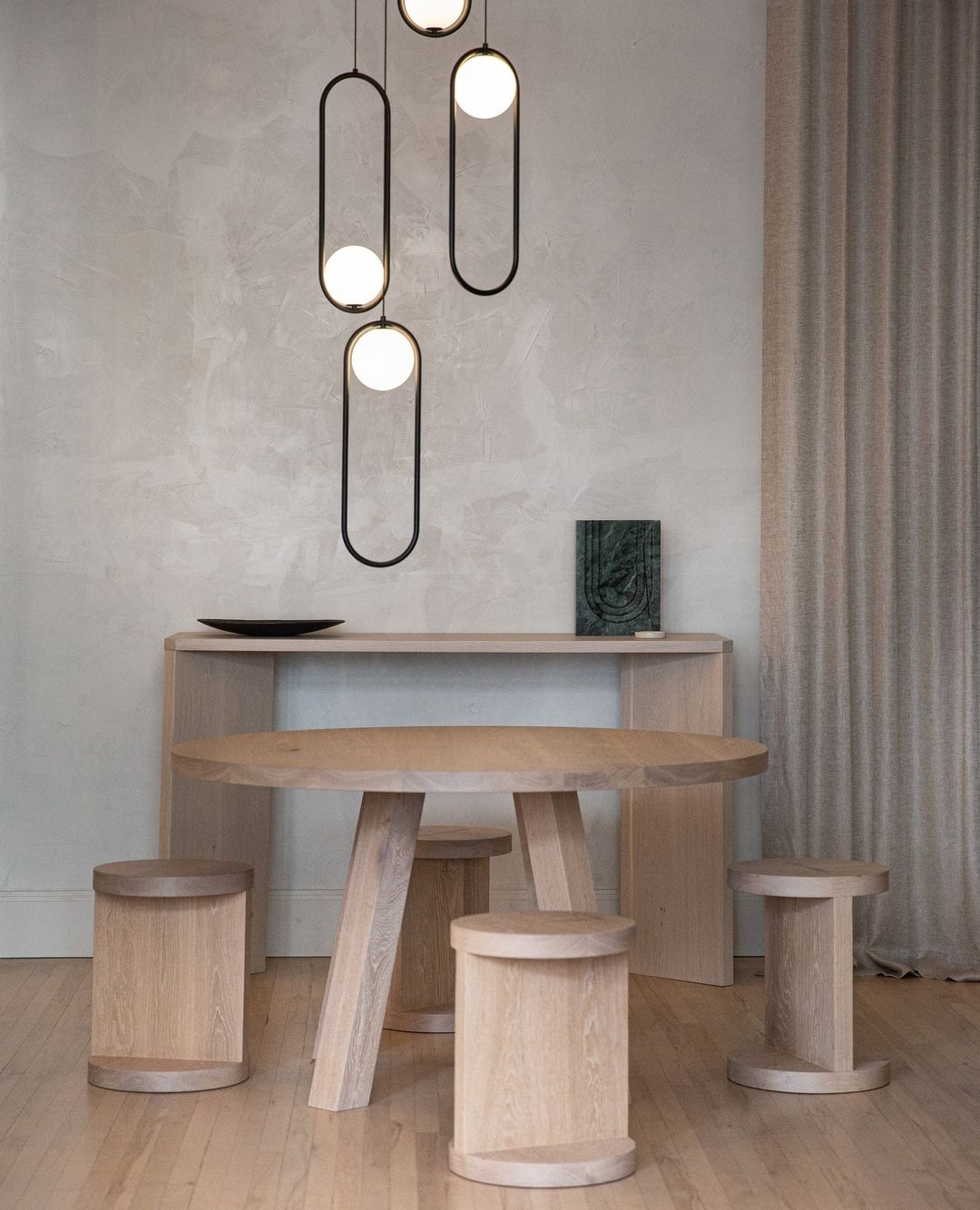 Orieria-messingpendel med moderne ring
