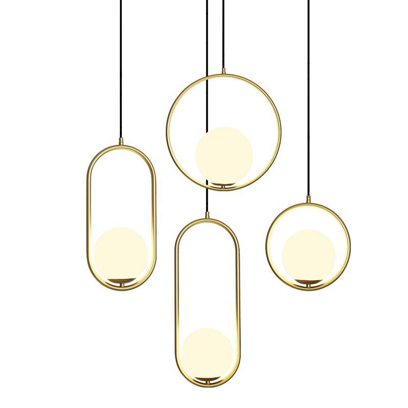 Orieria-messingpendel med moderne ring