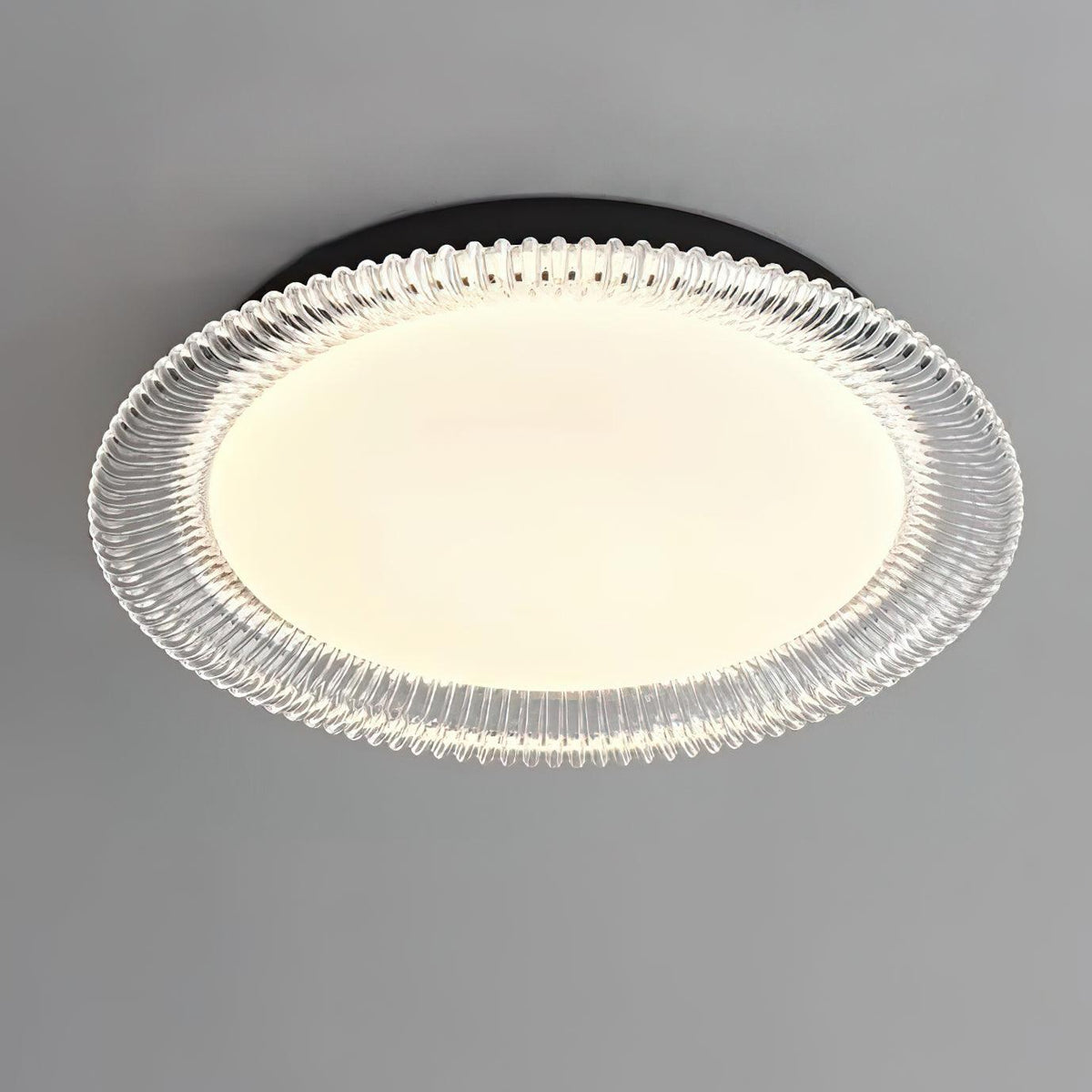 Crystaline minimalistisk loftslampe i aluminium