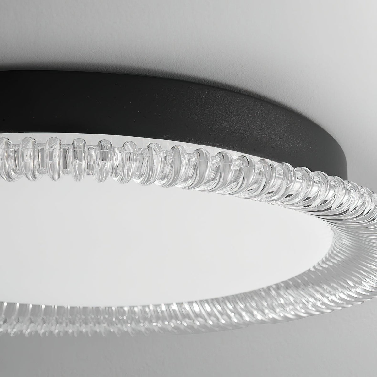 Crystaline minimalistisk loftslampe i aluminium